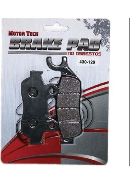 Mototech 430-129 Organik Disk Fren Balata