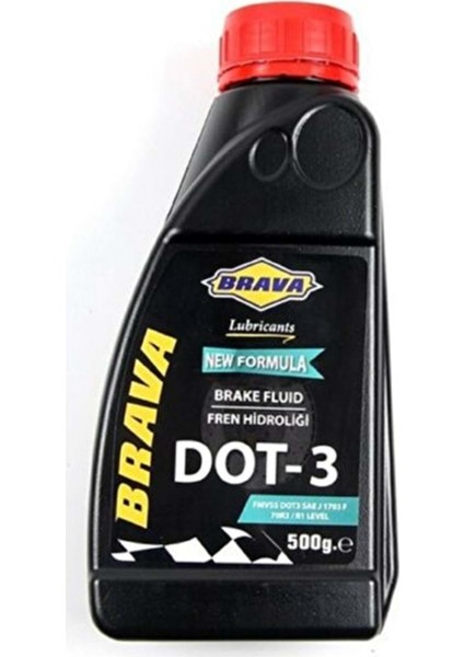 Brava Dot-3 Fren Hidroliği 500 Gram