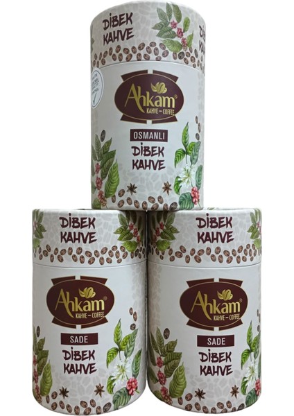 Ahkam Kahve 8 Adet Dibek Kahvesi 400 Gr'lık