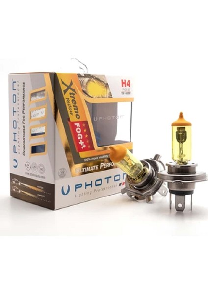 Photon H7 12V 55W Xtreme Yellow Fog+ Ampul 2li