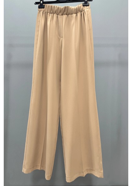 Colmar Beli Lastikli Geniş Pantolon Camel 5580