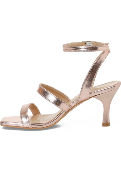 25S-218 5fx Rose Gold Kadın Topuklu Sandalet modelleri