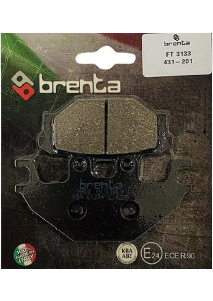 Brenta Ft 3133 Organik Disk Fren Balata