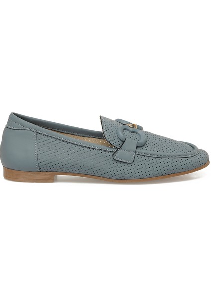 325010T.Z 5fx Mavi Kadın Loafer
