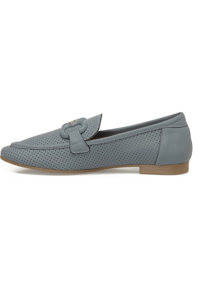 325010T.Z 5fx Mavi Kadın Loafer