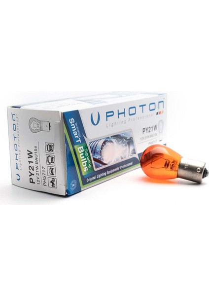 Photon PY21W 12W 93 Amber Şaşı Tırnak Sinyal