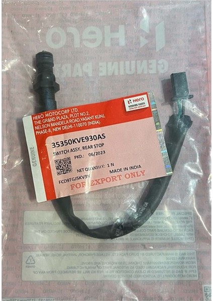 Hero Hr-Ort F2353 Arka Fren Müşürü