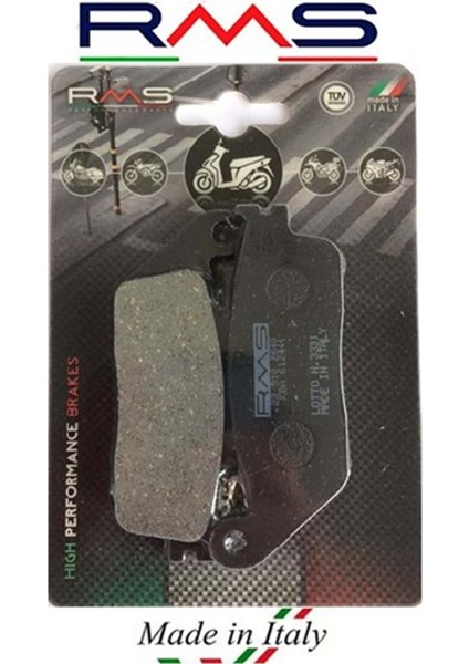 Rms 510-2640 Organik Disk Fren Balata