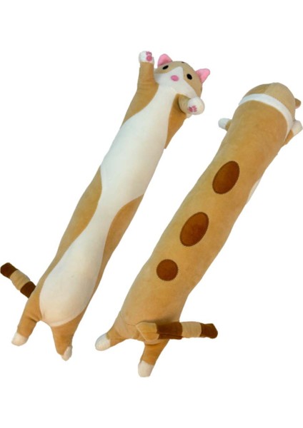 Kedi Peluş Oyuncak Sevimli Uyku Yastığı Bebek Tembel Süper Yumuşak Oyuncak Bebekler (Yurt Dışından)