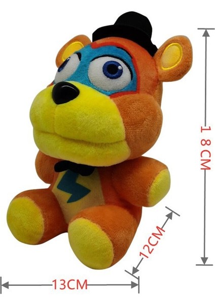 Yeni Peluş Oyuncak Sundrop Fnaf Security Breach Final Boss Moon Sun Heykelcik (Yurt Dışından)