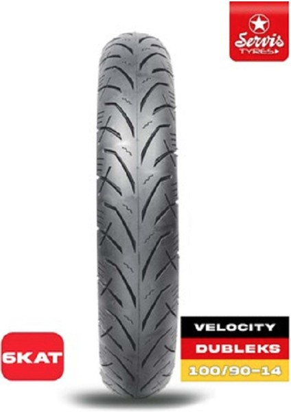 Velocity 100/90-14 Motosiklet Lastiği