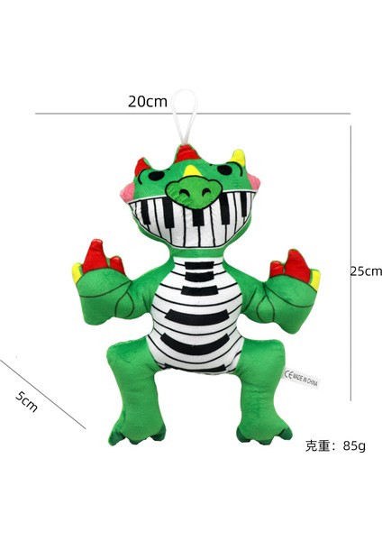 Nightmare Critters Bobbi 4 Yeşi̇l Di̇nozor Büyük Aslan Peluş Oyuncak Kukla (Yurt Dışından)