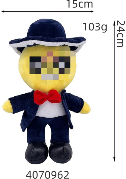 Yeni Wild Wild Bunch Peluş Oyuncaklar Spike Doll Oyuncak Bebek Peluş Kahraman Oyuncaklar (Yurt Dışından)