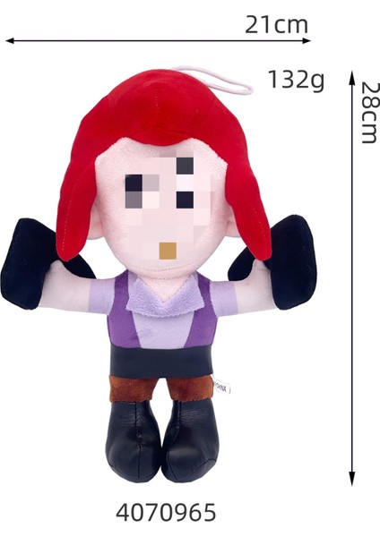 Yeni Wild Wild Bunch Peluş Oyuncaklar Spike Doll Oyuncak Bebek Peluş Kahraman Oyuncaklar (Yurt Dışından)