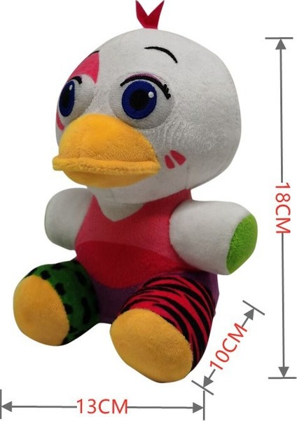 Yeni Peluş Oyuncak Sundrop Fnaf Security Breach Final Boss Moon Sun Heykelcik (Yurt Dışından)