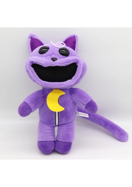 Bobbi Poppy Oyun Zamanı Cehennem Mutant Mor Kedi Gülümseyen Yaratıklar Bebek Peluş Oyuncaklar (Yurt Dışından)