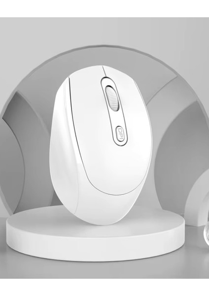 Kablosuz Bluetooth USB Dongle Mouse Çift Mod Şarjlı Optik Sensör Tüm Cihazlara Uyumlu