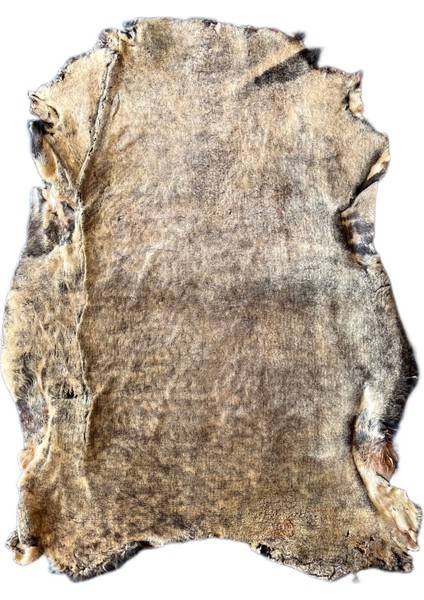 Gerçek Koyun Postu Kısa Tüylü 80 x 70 cm Kahve Sarı modelleri