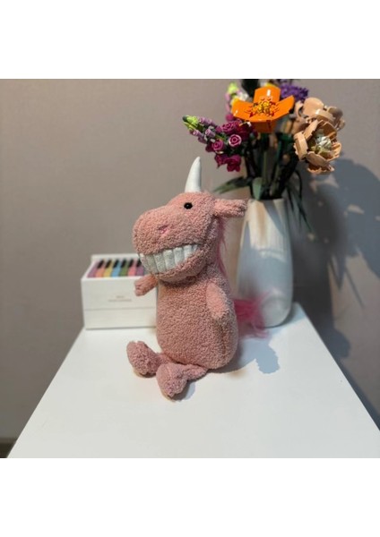 Aynı Ins Net Kırmızı Sekiz Inç Kapmak Makine Bebek Gülümseme Gösteren Dişler Büyük Dişler Bebek Durak Düğün Atma (Yurt Dışından)