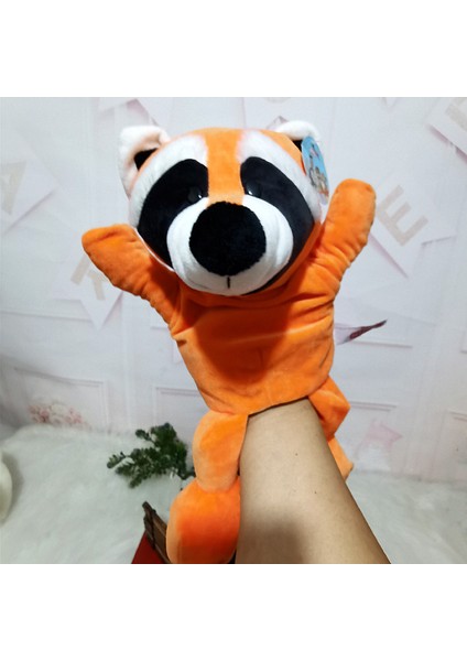 Vantrilok El Kuklası Peluş Oyuncak Hayvan Ebeveyn-Çocuk Etkileşimi Eln Kitap Anaokulu Hikaye Anlatımı Performans Bebek Ağzını Açabilir (Yurt Dışından)