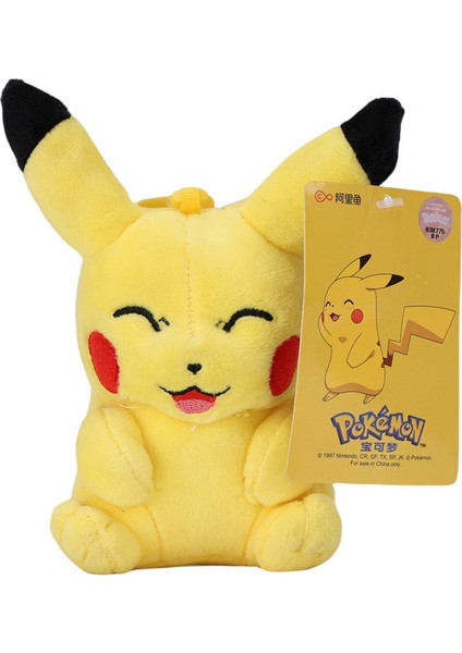 Pikachu Bebek Koda Duck Peluş Oyuncak Pokémon Kolye Tılsımı (Yurt Dışından)