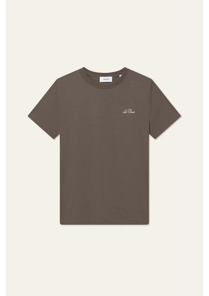 Rahat Kesimli Erkek Crew T-Shirt | Geri Dönüştürülmüş Pamuk ve Polyester
