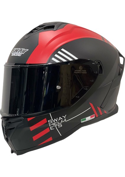 Sw 867 Blade Red Full Face