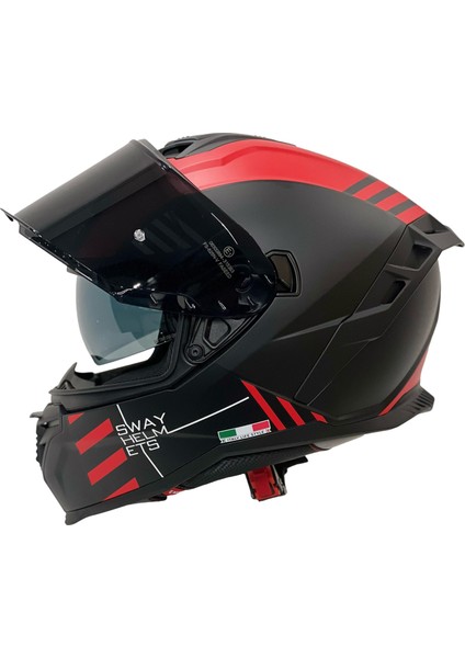 Sw 867 Blade Red Full Face