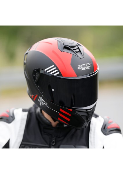 Sw 867 Blade Red Full Face