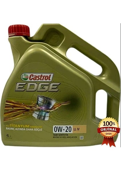 Edge 0W-20 Ll Iv 4 Litre Motor Yağı modelleri