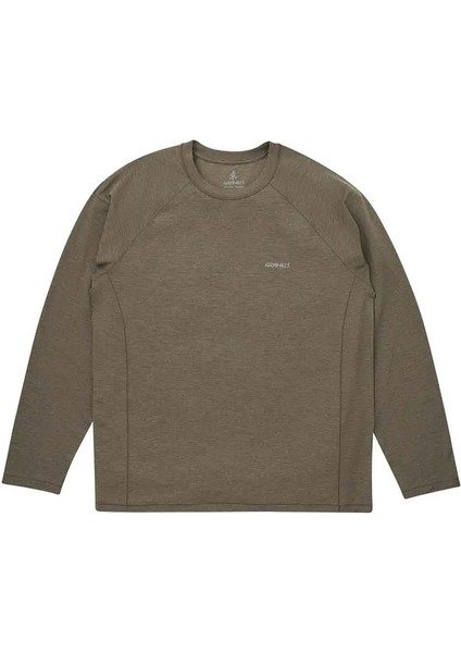 Kışlık Termal Uzun Kol Tişört - %100 Geri Dönüştürülmüş Polyester, Raglan Kol