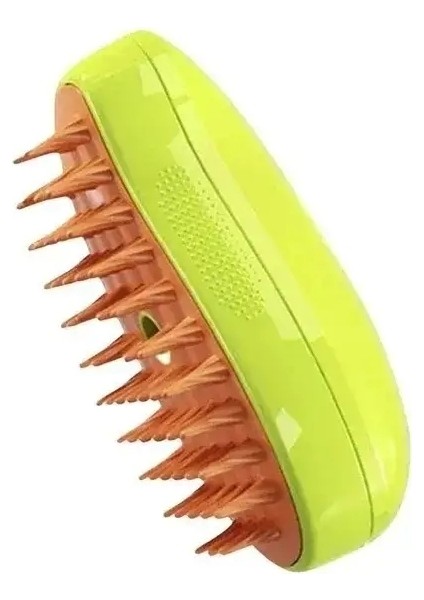 3 Arada 1 Pet Electric Buhar Fırçası Kedi ve Köpek Temizleme Masajı Masaj Tımarlama Tarifi Geri Çekilebilir Tutma Pul Pufalandırım Beautybrushcolor: Yeşil (Yurt Dışından)