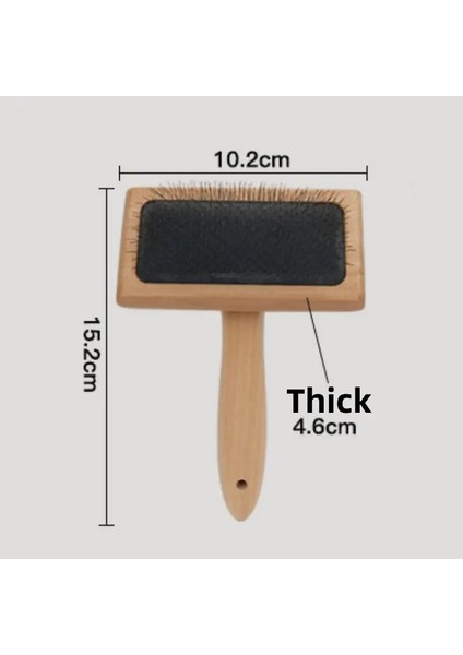 Köpek Pet Saç Çıkartma Köpekleri Fırça Köpek Tımarlama Ahşap Köpekler Masaj Kedi Kaçağı Fırça Kedi Taraklar Temizlik Araçları Pet Sarf Malzemeleri: Ahşap Fırça (Yurt Dışından)