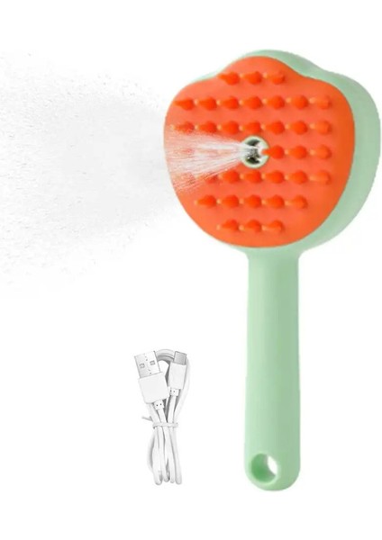 Buharlı Kedi Fırçası Elektrikli Kedi Fırçası Masaj Pet Tımar Tarak Külotu Için Buhar Spreyi (Yurt Dışından)