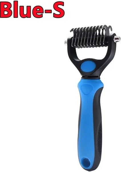 En Yeni Evcil Hayvan Deshedding Fırça Köpek Saç Sökücü Evcil Hayvan Kürk Kesici Köpek Kedi Tarak Fırçalar Köpekler Tımarlama Dökülme Malzemeleri Araç Rolor: Green-L (Yurt Dışından)