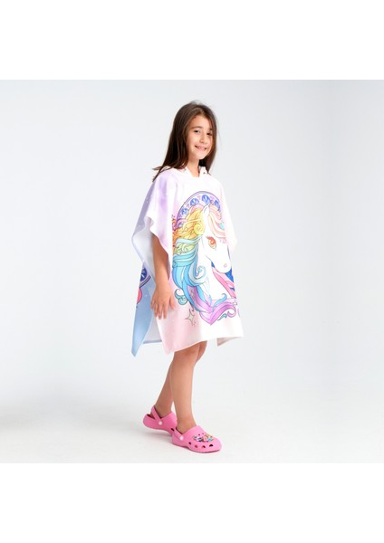 Çocuk Panço Plaj Havlusu