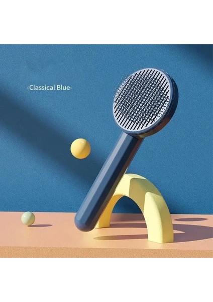 Kedi Fırçası Evcil Hayvan Tımar Fırçası Kediler Için Saç Kaldırma Evcil Kedi Saçları Sökücü Evcil Hayvanlar Epiloval Puppy Yavru Kedi Tımar Aksaklık: Koyu Mavi (Yurt Dışından)