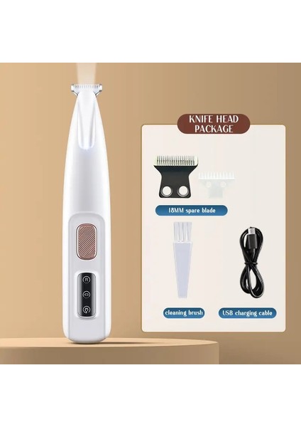 Köpek Saç Kesme Makinesi Su Geçirmez Pet Saç Çıkartma Hafif Düşük Gürültüli Pet Clipper Kediler Için Evrensel Köpekler Aksesuarlar (Yurt Dışından)