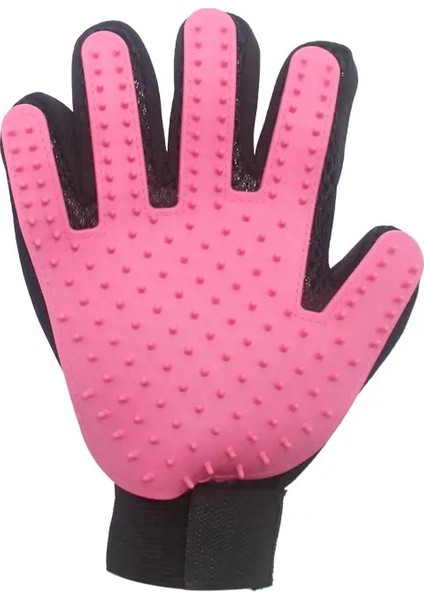 Kedi Tımar Eldiveni Kedi Fırçası Saç Tarağı Eldiven Silikon Tarak Kedileri Saç Çıkarın Köpek Masajı Eldiven Evcil Köpek Temizleme Malzemeleri: Mavi/beden: Sol El 1 Adet (Yurt Dışından)