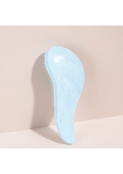 1 Adet Sihirli Saç Fırçası Yumuşak Kafa Derisi Masaj Tarak Yumuşak Statik Tımarlama Pürüzsüz Saç Fırçası Salonu Saç Şekillendirme Araçları Renk: 1pcs Mavi (Yurt Dışından)