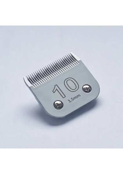 10#， 30#， 40#， 3f ， 4f ， 5f ， 7f A5 Bıçağı Andis Oster Moser Wahl KM10 Serisi Pet Bakım Köpek Clipper Düzeltici Renk: No.10 (Yurt Dışından)