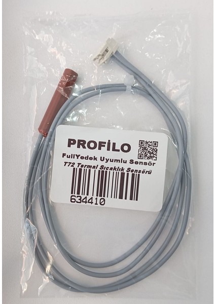 Profilo Uyumlu Buzdolabı T 72 Termal Sensör 634410 Termal Isı Sigorta Sensörü