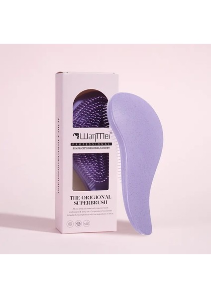 1pcs Sihirli Sihirli Saç Fırçası Yumuşak Buğday Saman Kafa Derisi Masaj Tarağı Kutu Antistatik Yumuşak Tımar Salonu Saç Şekillendirme Fırçası: 1pcs Bej (Kutu) (Yurt Dışından)