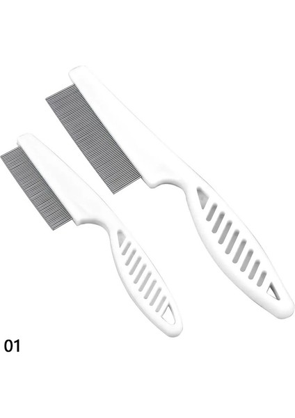 1pc Taşınabilir Evcil Hayvan Saç Tarağı Koruma Pire Pire Tarağı Için Kedi Evcil Hayvan Paslanmaz Konfor Pire Saç Tımarlama Tarak Fırçası S/l Renk: Beyaz/boyut: 18.5cm (Yurt Dışından)