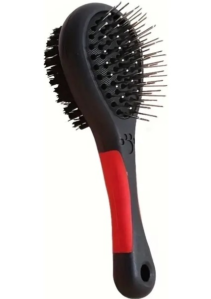 1pc Köpek Fırçası Evcil Hayvan Tımarlama Tarağı Evcil Hayvan Dökülme ve Kir Tımar Aracı Için Çift Taraflı Pim Temizler Kedi Tımar Malzemeleri: Çift Taraflı Tarak/boyut: Küçük (Yurt Dışından)