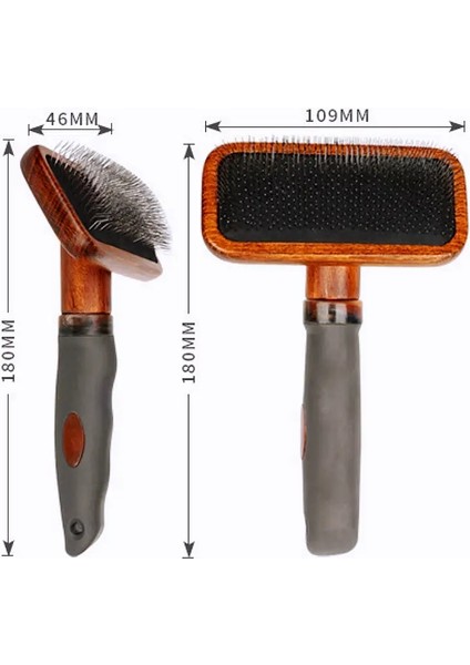 Köpek Pet Saç Çıkartma Ahşap Köpekler Fırça Masaj Kedi Fırçası Köpek Köpek Tavuk Taraklar Köpek Uzun Saç Temizleme (Yurt Dışından)