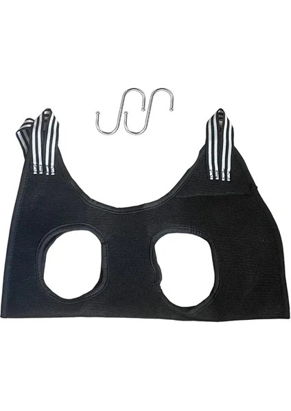 Köpek Kedi Tımar Çivi Kesme Hammock Anti Scratch Sabit Torba Banyosu Kesme Çanta Pet Güzellik Asma Malzemeleri Renk: Siyah/boyut: L 20-30KG (Yurt Dışından)
