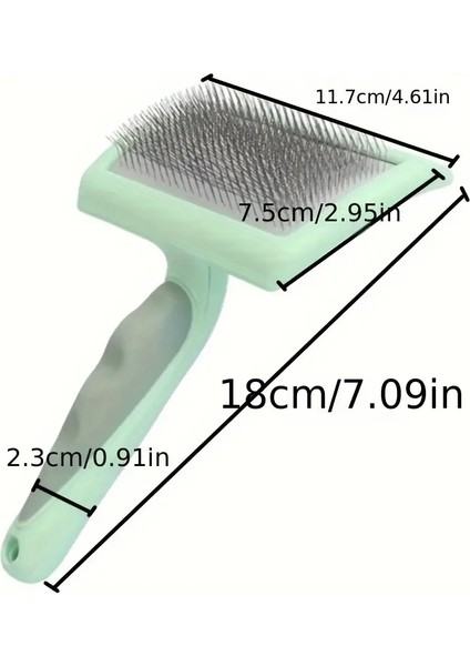 1pcs Dalı Abs Köpek Bakım Tarak - Tüm Irklar Için Pet Epilasyon Aracı, Köpek Bakım Malzemeleri, Pet Eptepovercolor: Turuncu (Yurt Dışından)