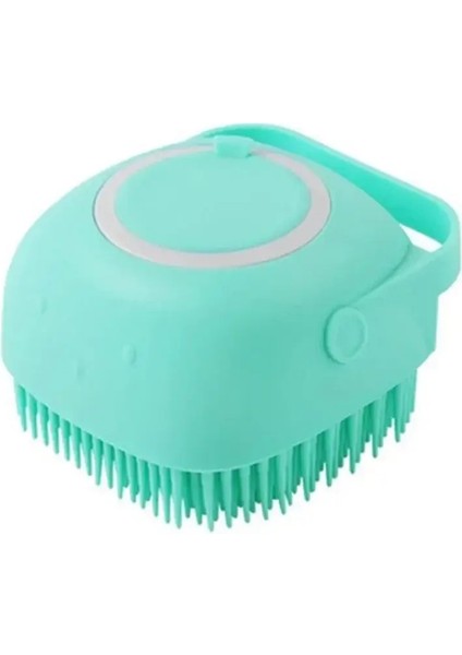 Silikon Köpek Banyosu Masaj Eldivenleri Fırça Pet Kedi Banyo Temizleme Aracı Köpek Için Tavuk Fırçası Şampuan Köpek Bakım Malzemeleri Renk: Kare Mavi/boyut: Xs (Yurt Dışından)