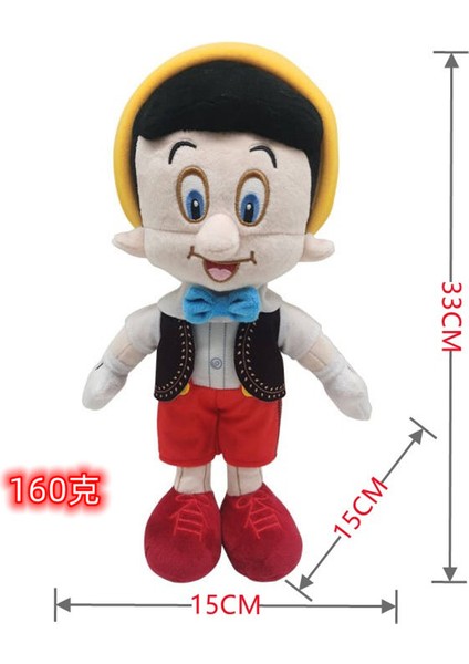Pinokyo Peluş Pinokyo Erkek Anime Pinokyo Peluş Oyuncaklar Bebekler (Yurt Dışından)